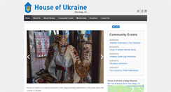 Desktop Screenshot of houseofukraine.org